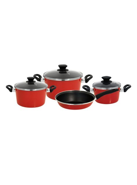 Batería de Cocina 7 Piezas Coral-0