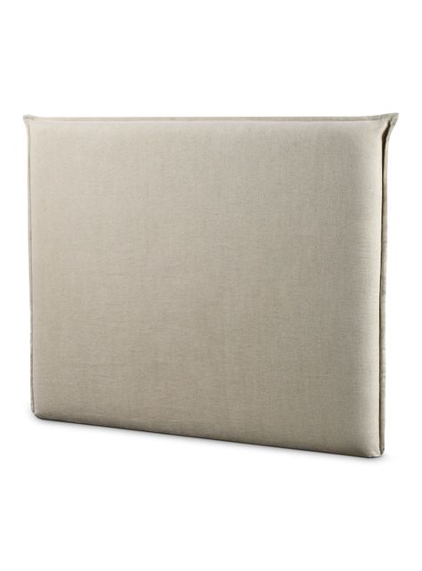 Respaldo Súper King Pestaña Lino Beige-1