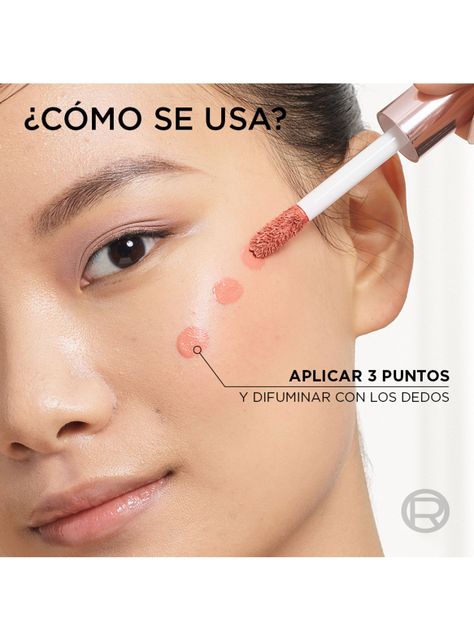 Rubor Líquido Lumi Le Liquid Blush 630 True Rose 11ml L'Oréal Paris-4