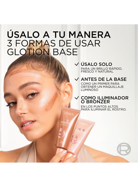 Base de Maquillaje Lumi Glotion All in 1 902 Light Glow 40ml L'Oréal Paris-5