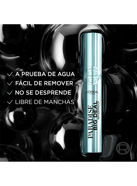 Máscara de Pestañas Paradise Big Deal WTP 9.5ml L'Oréal Paris-3