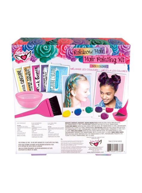 Kit de Pintura para Cabello Arco Iris Fashion Angels-1