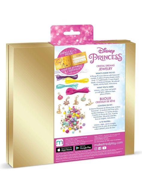 Pulseras Disney Princesas Sueños Swarovski Make It Real-1