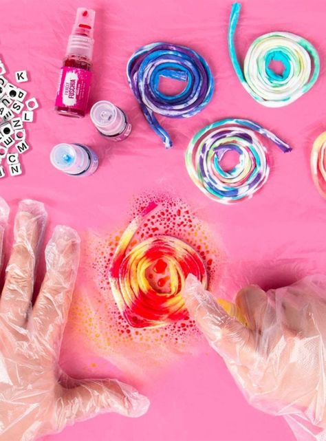 Juego de Creación Set Pulseras Tye Dye-2