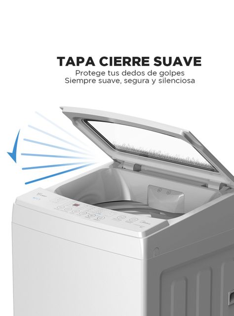 Lavadora Superior 8 Kilos MLS-08BE04N-7