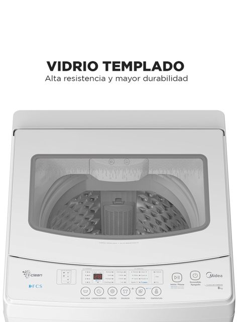 Lavadora Superior 8 Kilos MLS-08BE04N-8