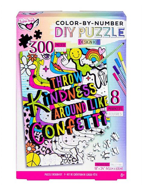 Set de Puzzle Coloreable Fashion Angels FA12692-0