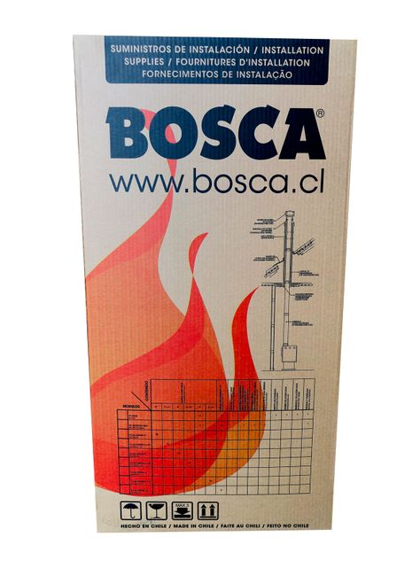 Kit de Instalación Pellet Bosca Vertical 80 mm-1