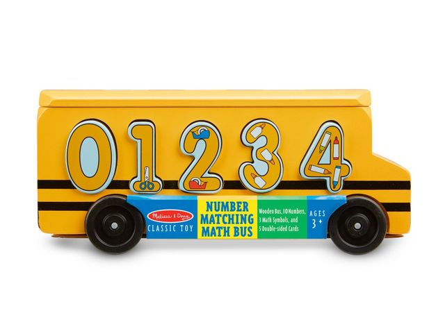 Melissa & Doug Autobús Escolar de Encaje Caramba-1