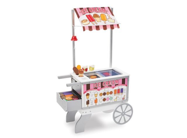 Melissa & Doug Carrito de hot dogs & helados Caramba-0