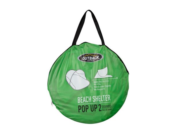 Carpa 2 Personas Popupa Verde-2