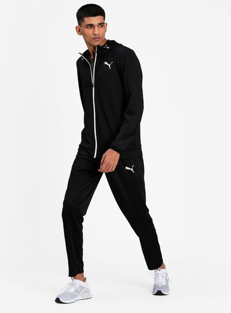 Pantalón Puma ACTIVE Tricot Pants cl Negro Hombre-5