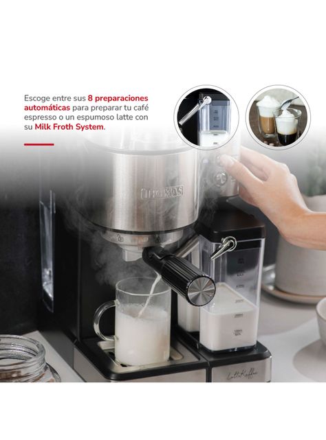 Cafetera Espresso LateKaffee TH-160DELI-4