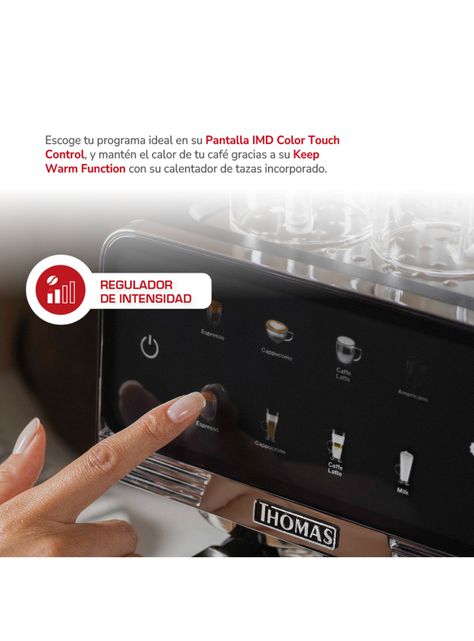 Cafetera Espresso LateKaffee 20 TH-165DEL-5