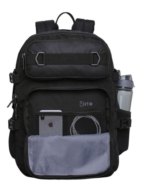 Mochila Notebook 40L Logan Reverse Negro-5
