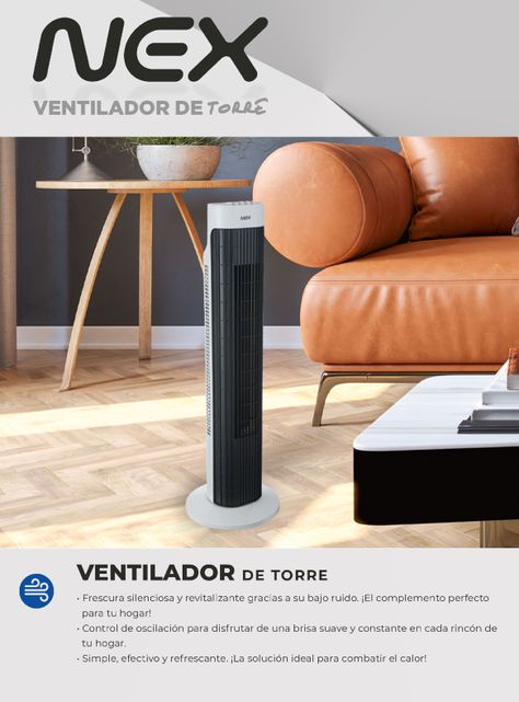 Ventilador Torre 44" 35W TWF4500-5