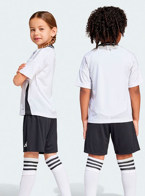 Conjunto de Fútbol Camiseta -Short Jr Local Colo Colo 2025-1