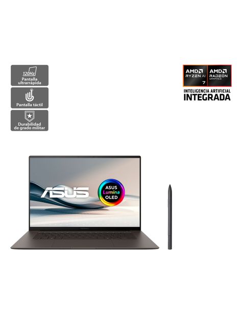 Notebook Zenbook S 16 OLED UM5606 AMD Ryzen AI 7 24GB RAM 1TB SSD 16" 3K 120Hz Touch Screen-2