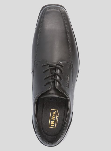 Zapato de Vestir Cuero V19-T120 Cierre Cordón Hombre-3