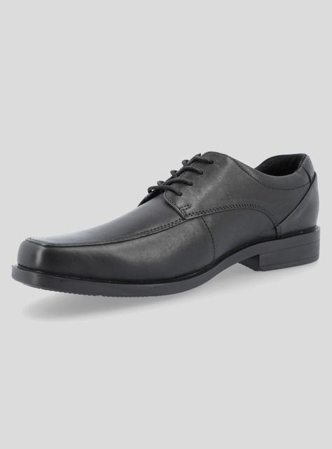 Zapato de Vestir Cuero V19-T120 Cierre Cordón Hombre-1