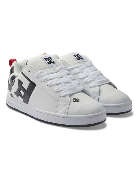 Zapatilla Skate Hombre Court Graffik Sq Wlk Cuero-1