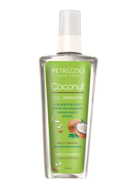 Tratamiento Capilar Óleo Reparador con Aceite De Coco 100 ml Petrizzio-1