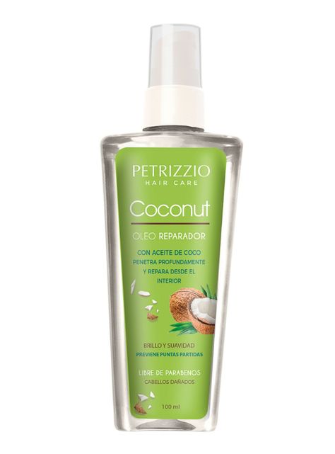 Tratamiento Capilar Óleo Reparador con Aceite De Coco 100 ml Petrizzio-0