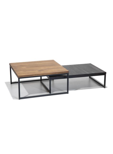 Set Medular 2 Mesas de Centro Duo Wood-0