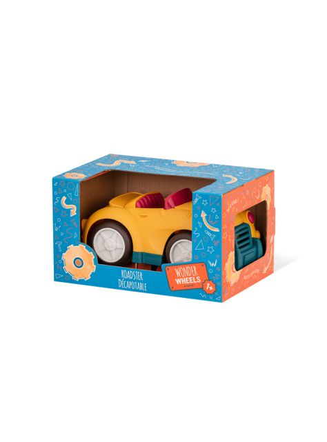 Wonder Wheels Descapotable Amarillo Caramba-3