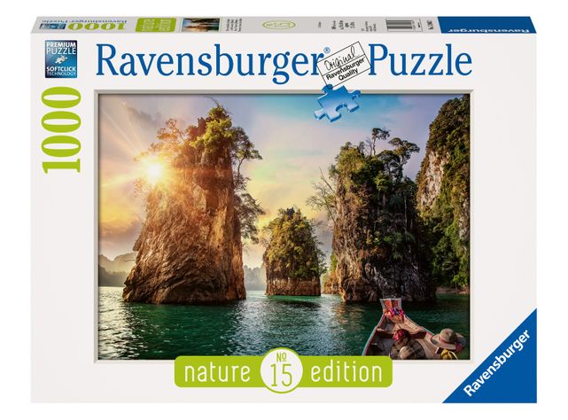 Puzzle Tres Rocas Cheow Tailandia 1000 Piezas Caramba-0