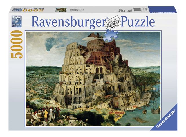 Ravensburger Puzzle La torre de Babel - 5000 piezas Caramba-0