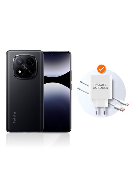 Smartphone Redmi Note 14 Pro+ 5G 256GB 6.6" Liberado Negro + Sound Pocket-1