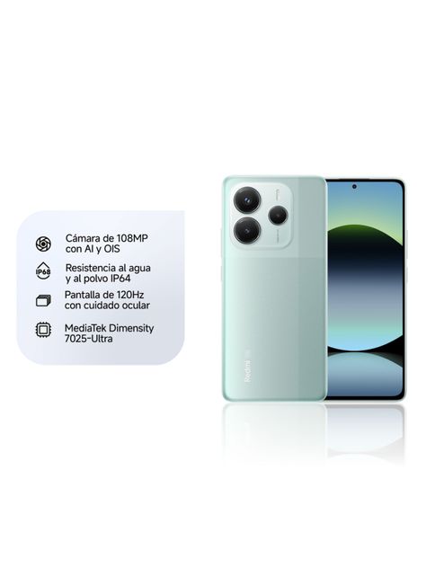 Smartphone Redmi Note 14 5G 256GB 6.6" Liberado Verde + Sound Pocket-4