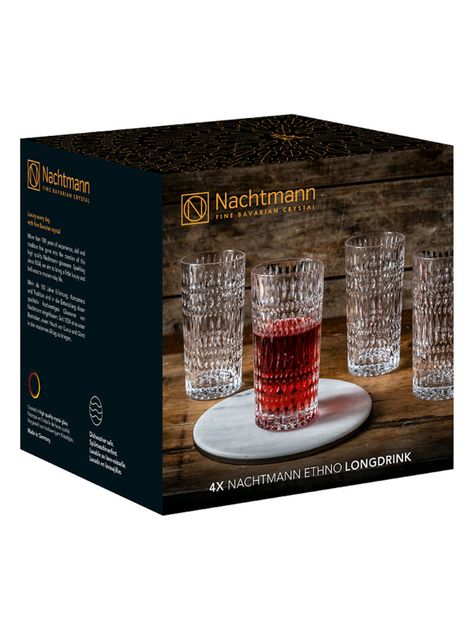 Set 4 Vasos Largos Ethno Longdrink-4