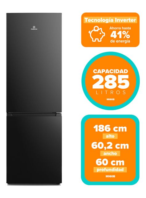 Refrigerador Bottom Freezer No Frost 285 Litros MI60B-2