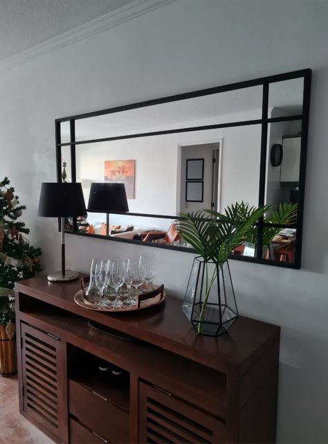 Espejo Ventana Cochamo 120 x 80 cm Negro-2