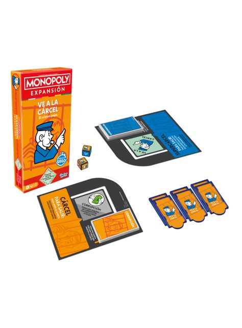 Juego de Mesa Monopoly Expansión Ve a la Cárcel-2