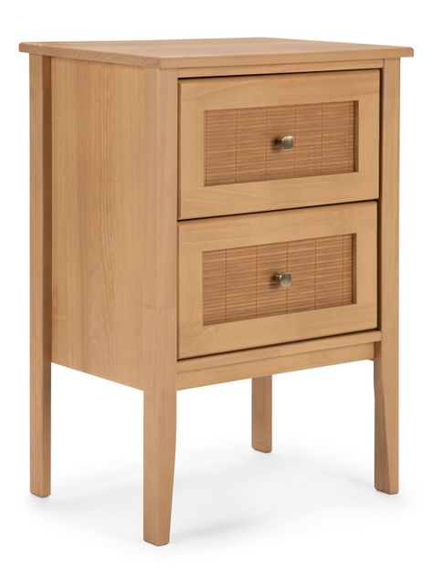 Set Muebles Dormitorio Charles: Respaldo King + Veladores-2