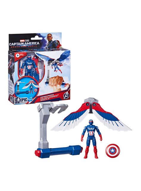 Figura de Acción Capitán América Vuelo Controlado-2