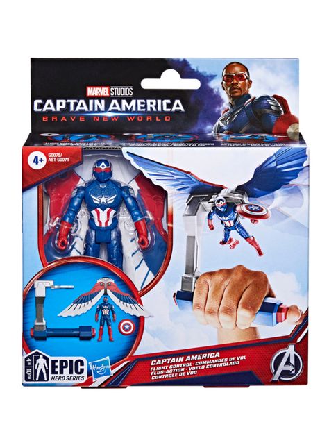 Figura de Acción Capitán América Vuelo Controlado-1