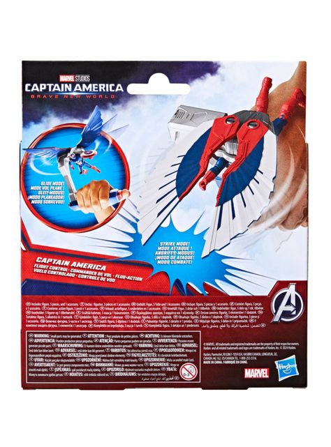 Figura de Acción Capitán América Vuelo Controlado-3