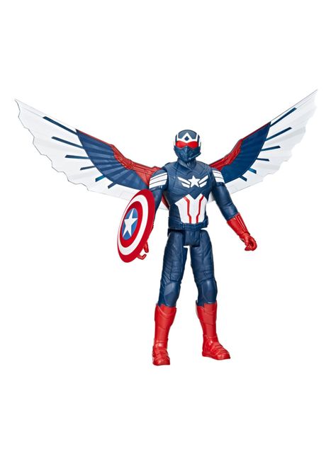 Figura de Acción Titan Hero Series Capitán América-0
