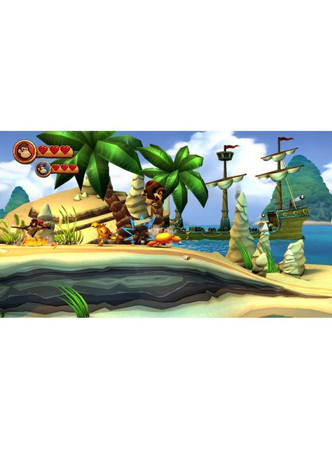 Juego Nintendo Switch Donkey Kong Country Returns HD-1