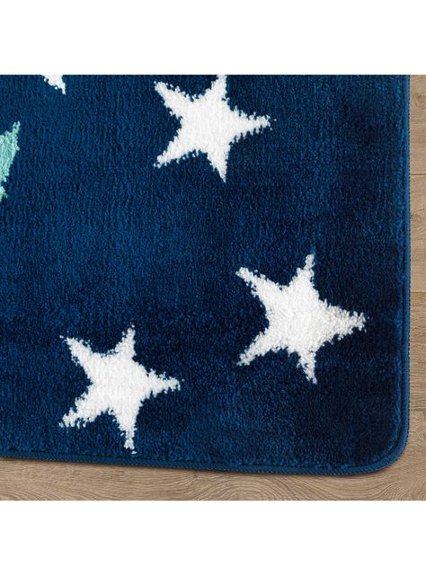 Alfombra Infantil 100 x 160 cm Kids Azul Marino-4