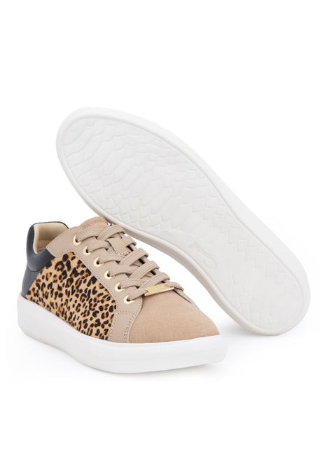 Zapatilla Urbana Leopardo Cuero Rosalia660164 Mujer-4