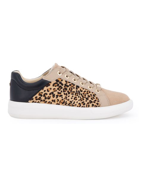 Zapatilla Urbana Leopardo Cuero Rosalia660164 Mujer-1