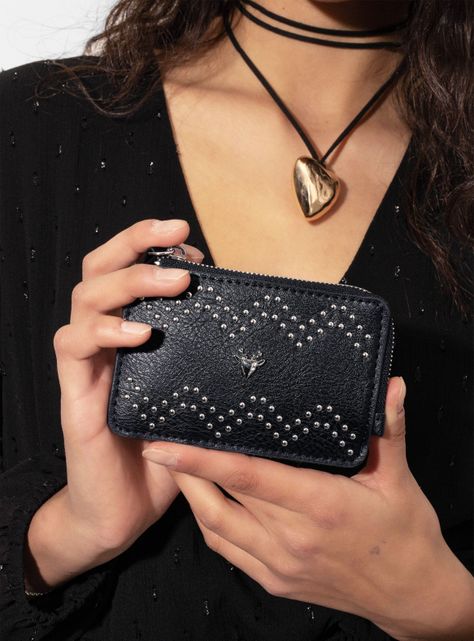 Billetera Stud Black-0