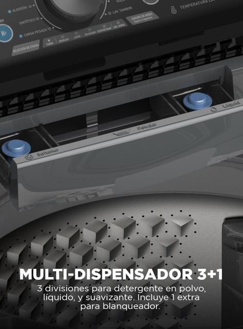 Lavadora Carga Superior 21 Kg MA500W210/G-4