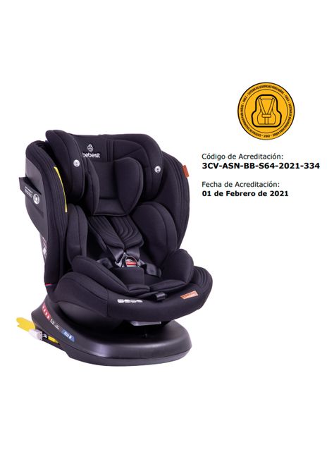 Silla de Auto Suprap 360 P Negro-6