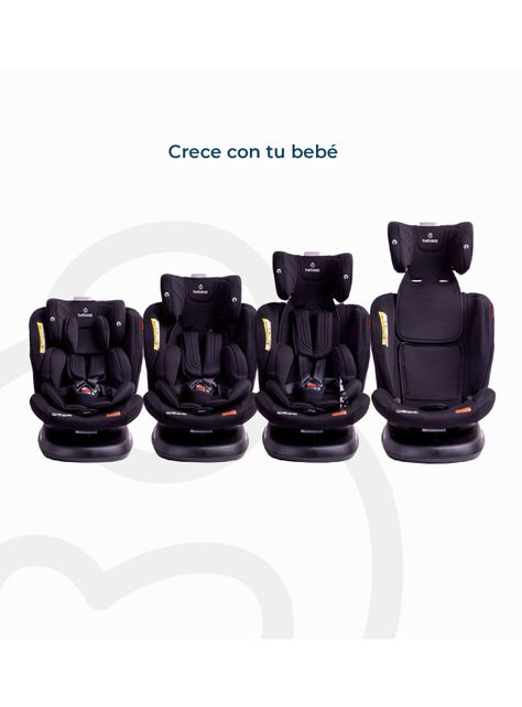 Silla de Auto Suprap 360 P Negro-5